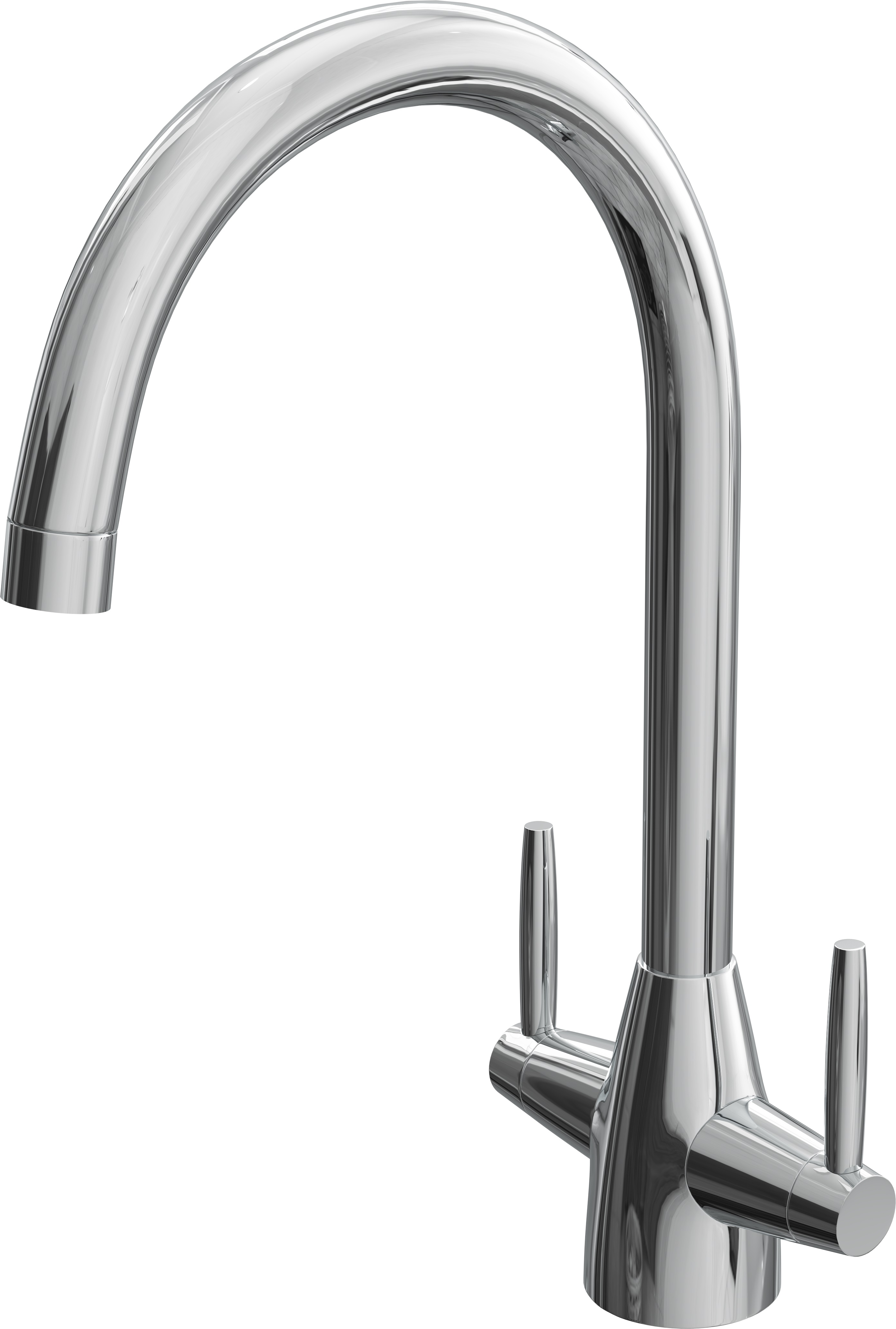 REGINOX DRAVE DUAL LEVER TAP - CHROME